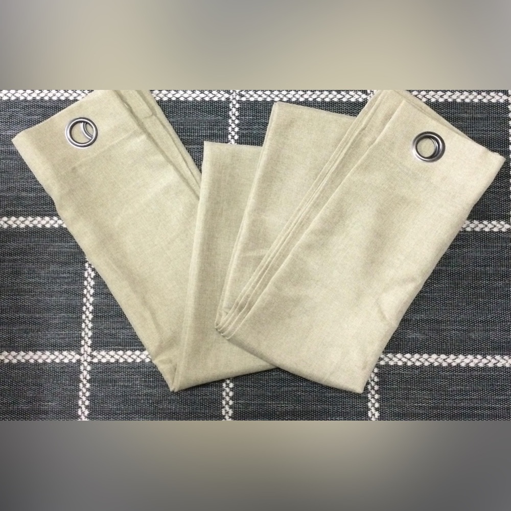 Linen, Ring Top Curtains-44”x 82”